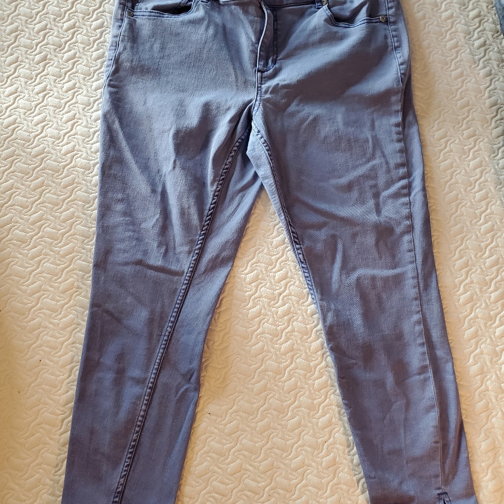 Maurice Cropped Ankle-Length Jeans / Sz 16